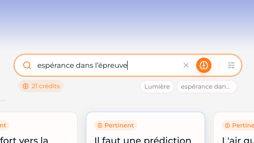 Retrouvez une idée, même sans les bons mots